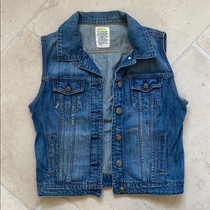 J. Crew Denim Vest